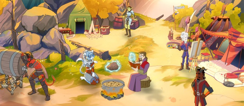 Larian выпустила расслабляющую анимацию по Baldur's Gate 3 с отсылками к популярным модам и мемам