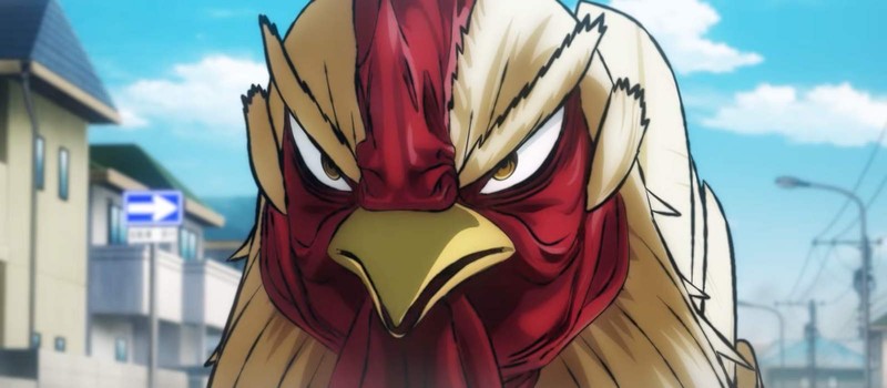 В марте выйдет аниме Rooster Fighter про боевого петуха, истребляющего гигантских демонов