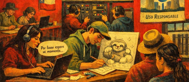 В Чили создали ChatGPT "из людей", чтобы показать скрытую цену ИИ – картинки рисовали от руки