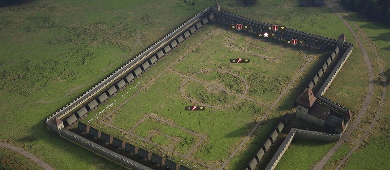 Игрок в Manor Lords построил футбольный стадион удивив даже самого создателя игры