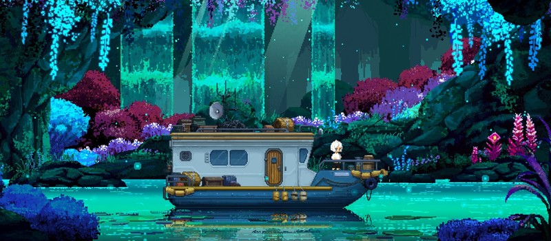 Состоялся анонс милой инди-игры Orion Blue про рыбалку и любовь на далекой планете