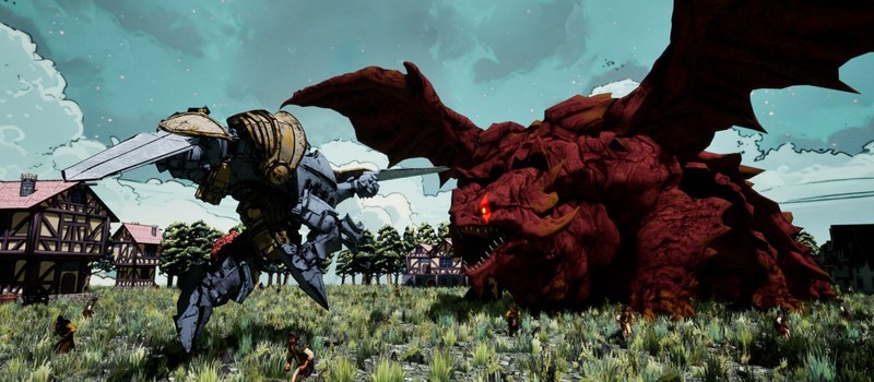 Будто фэнтезийный Titanfall от третьего лица – анонсирован экшен Mecha Legends