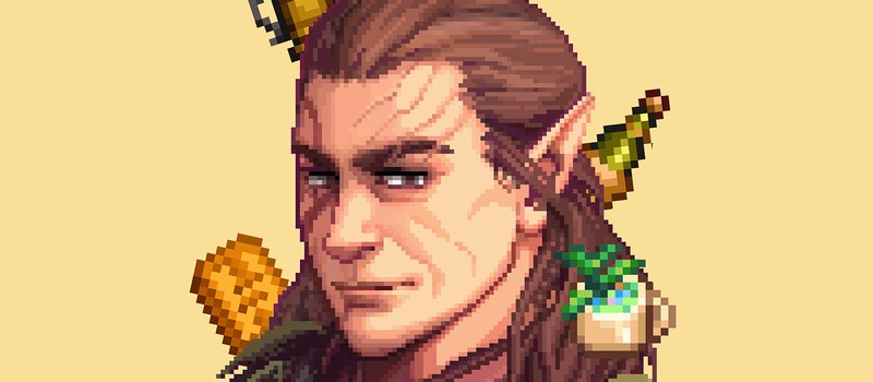 Создатели мода, скрестившего Stardew Valley и Baldur's Gate 3, рассказали о прогрессе романтической линии Халсина