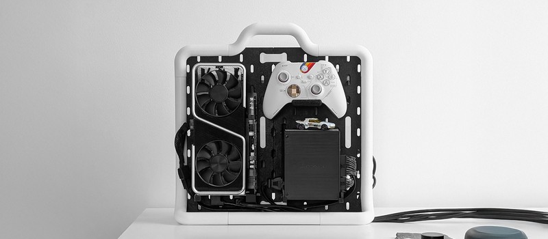 Геймер напечатал на 3D-принтере "чемодан" для ноутбука с полноразмерной видеокартой