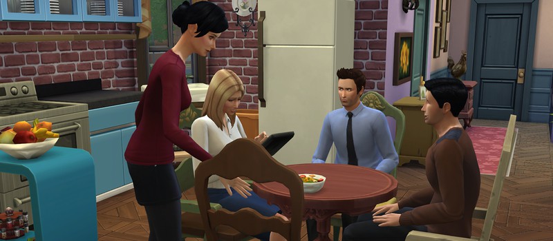 Квартиры "Друзей" в Sims 4