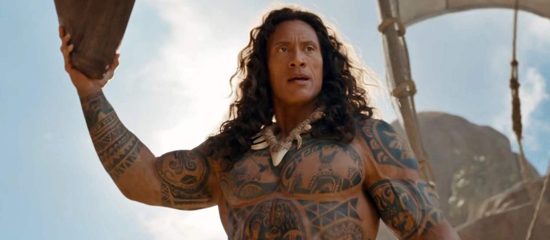 Дуэйн Джонсон снова стал Мауи в трейлере киноремейка "Моаны"