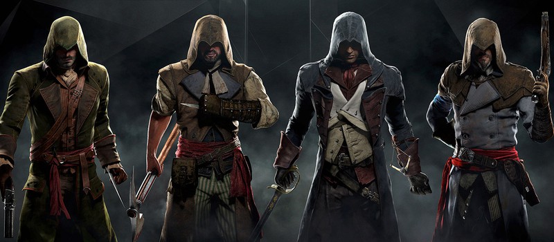 Видео Assassin's Creed Unity - кооперативное нападение
