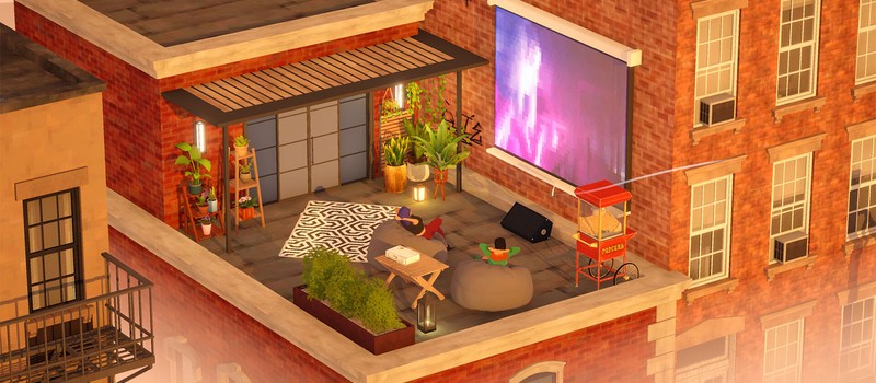 Расслабляющая игра про обустройство крыш High Above выйдет 9 апреля