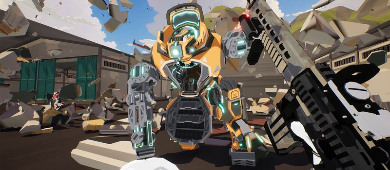 Стартовала предальфа ShatterRush – паркур, меха и разрушаемые арены в духе Titanfall