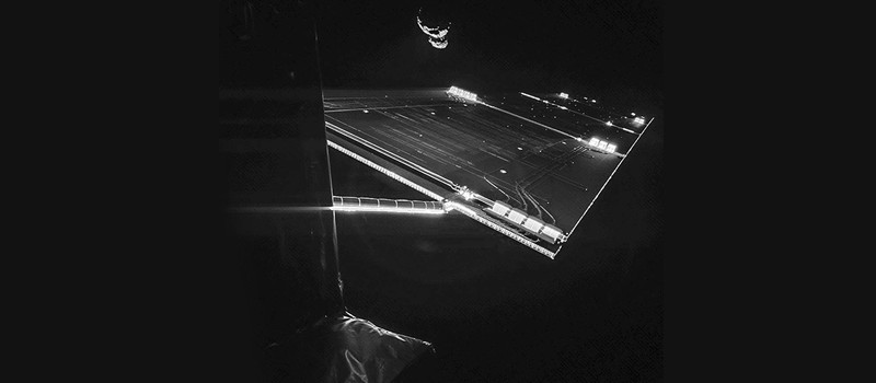 Зонд Rosetta готовится к посадке на комету