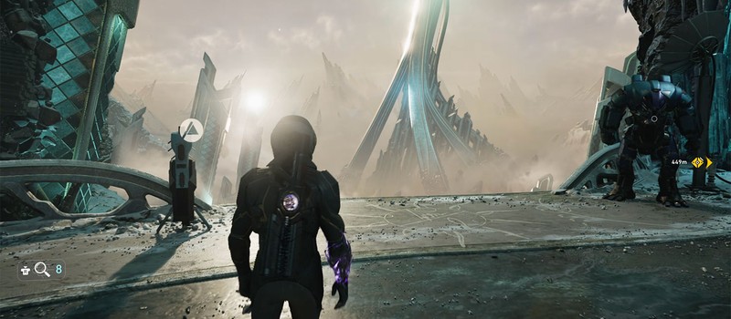 Новый геймплей Exodus с заснеженной планетой