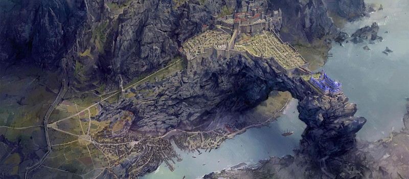 Художник "починил" Солитьюд из Skyrim, нарисовав город в эпичном реалистичном масштабе