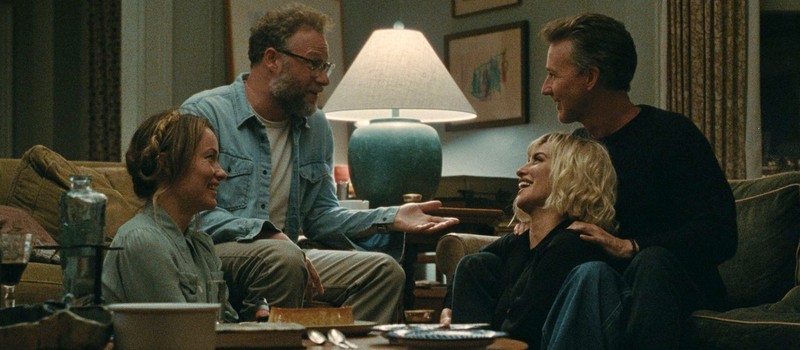 А24 показала первый трейлер комедии с Сетом Рогеном, Пенелопой Крус и Эдвардом Нортоном