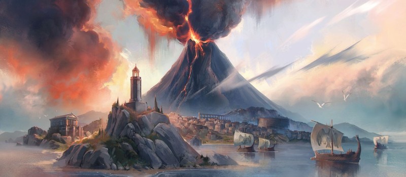 Рай рядом с извергающимся вулканом в трейлере первого DLC для Anno 117: Pax Romana