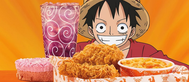 Американские фанаты "Ван-Пис" выстраиваются в гигантские очереди ради эксклюзивных боксов из Popeyes и перепродают их за сотни долларов