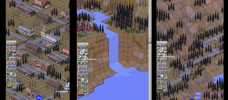 Художник воссоздал городок Твин Пикс в стиле SimCity 2000 в атмосферном 3D-ролике