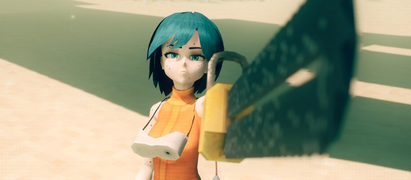 Анимешная героиня с веснушками и бензопилой вывела инди-игру про паркур Motorslice в топ-150 вишлистов Steam