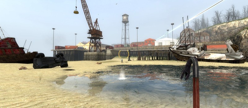Головоломка в канализации Half-Life 2 действительно была сложнее в ранних релизных версиях