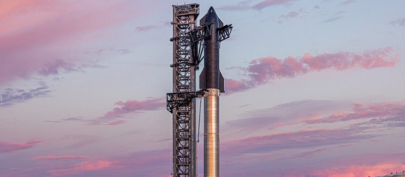 Во время теста системы орошения Starship произошел мощный взрыв