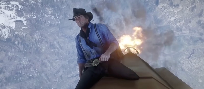 Игрок и моддер Red Dead Redemption 2 запустил Артура в космос на динамитной ракете, устроил мировой потоп и эпидемию вируса