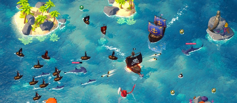 Пиратский корабль против всех в трейлере весёлой аркады It's About Pirates