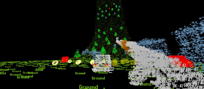 Корейский разработчик показал необычный 3D-шутер, в котором весь мир состоит из слов