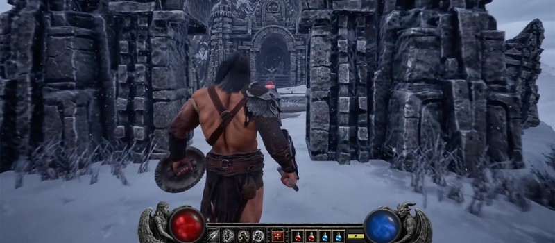Фанатский ремейк Diablo 2 на Unreal Engine 5 получил режим от третьего лица