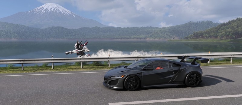 Игрок показал, как играет в Forza Horizon 6 на нефтяной платформе в Северном море