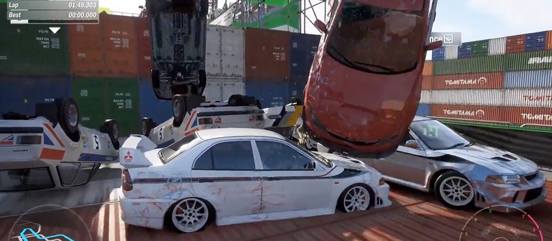 Один водитель Forza Horizon 6 устроил массовое ДТП в духе "Такси" Люка Бессона