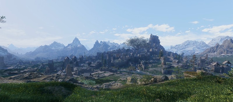 Фанаты Skyrim не узнали Вайтран в сильно модифицированной версии RPG