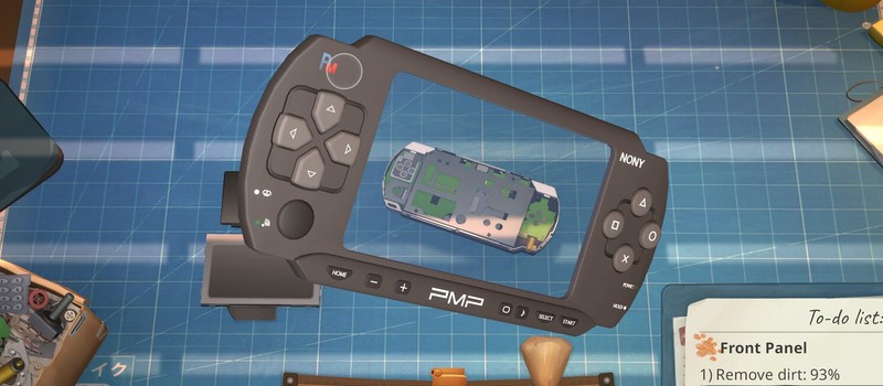 Ремонт PSP и Nokia 3310 в Токио нулевых в трейлере симулятора ReStory