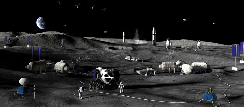 NASA представила трёхэтапный план лунной базы – строительство начнётся в 2029 году