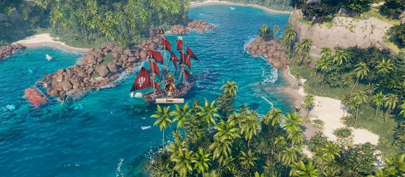 Пиратский градостроительный симулятор Corsair Cove выйдет 31 июля