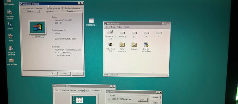 Энтузиаст установил почти все версии Windows за 26 лет на ноутбук IBM ThinkPad T43