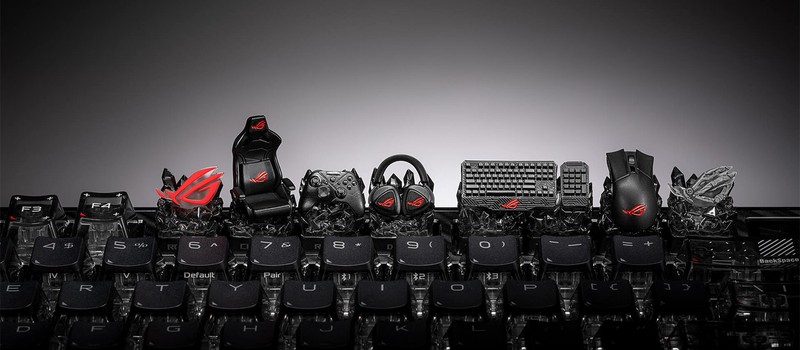 Asus выпустила лутбоксы с миниатюрными кейкапами в виде своих гаджетов