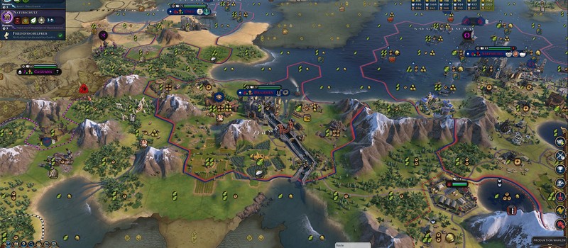 Игрок Civilization 6 случайно построил идеальный Панамский канал для флота