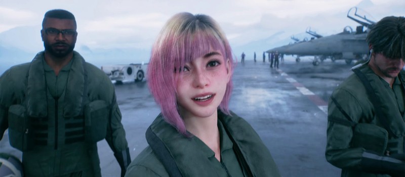 Фанаты Ace Combat 8 без ума от розововолосой "вайфу" Таши