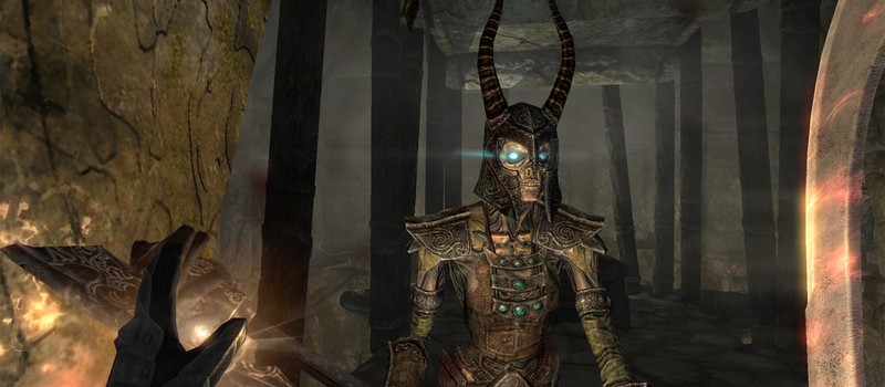Игрок Skyrim стал свидетелем одной из самых комичных смертей – драугра-военачальника раздавила крышка саркофага
