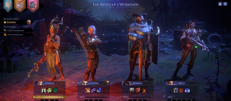 Кооперативная RPG Terrinoth: Heroes of Descent перенесла настолку на ПК и уже доступна для игры