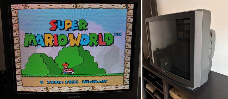 Геймер за 75 евро купил почти не использованный Sony Trinitron 1998 года – всего 1600 часов наработки