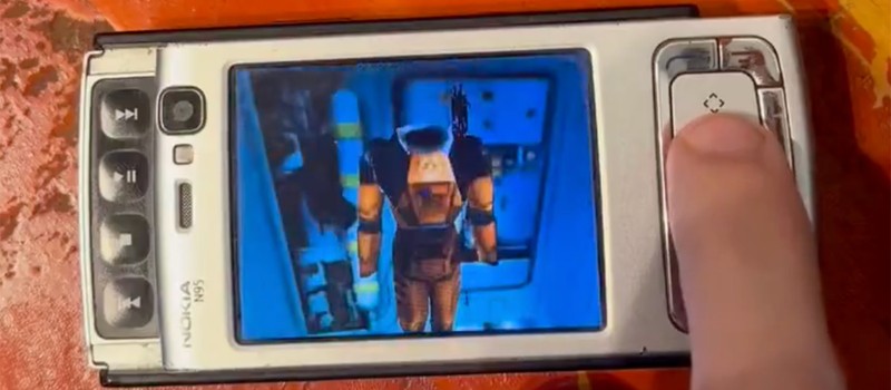 Энтузиаст запустил Half-Life на 19-летней Nokia N95 со стабильными 30 FPS