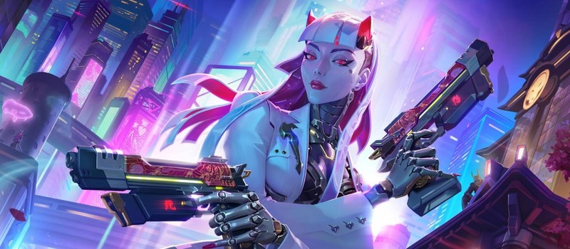Blizzard представила новую героиню Overwatch – ей стала привлекательная блондинка-робот, возглавляющая клан Хашимото