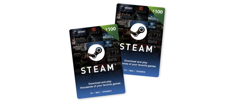 Valve прекращает выпуск физических подарочных карт Steam из-за мошенников