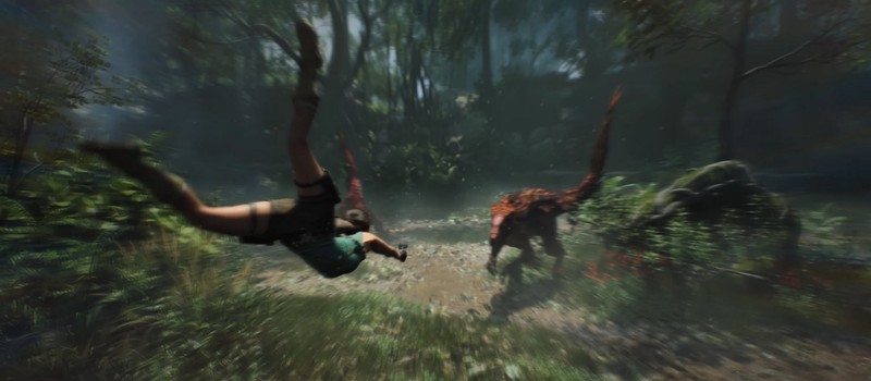 Четыре минуты геймплея Tomb Raider: Legacy of Atlantis с решением загадок и драками с динозаврами