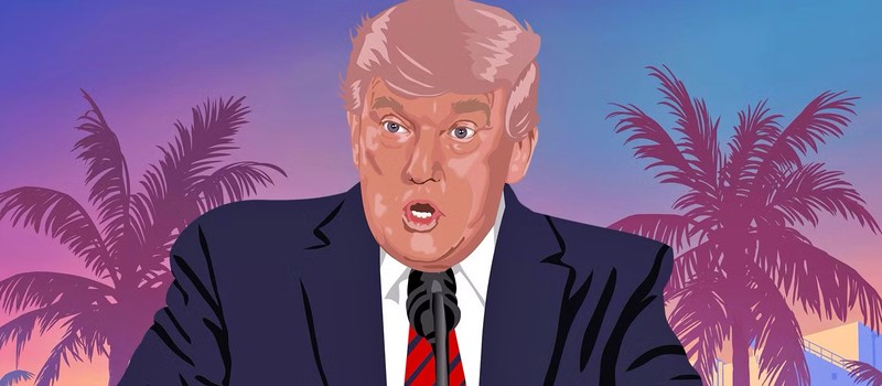 В Белом доме выпустили свою обложку GTA 6 с Трампом и заявили, что уже "спасли Америку" еще до выхода игры