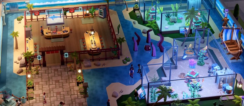 Two Point Museum получила коллаборацию с Dave the Diver и возможность выбирать экспонат перед экспедицией
