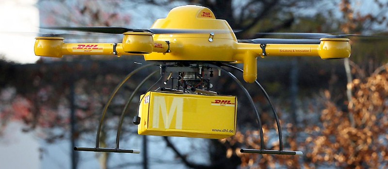 DHL начнет доставлять товары на немецкий остров с помощью дронов