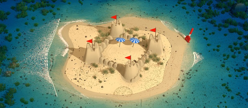 Уютная песочница от разработчика-одиночки Sandcastle про замки из песка получила полноценный трейлер