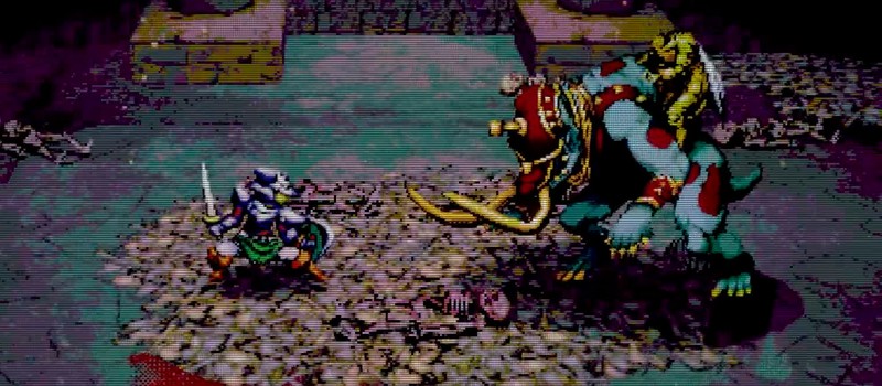 Графика будто экран CRT-монитора и эстетика ретро в трейлере рогалика Dungeon Lurker