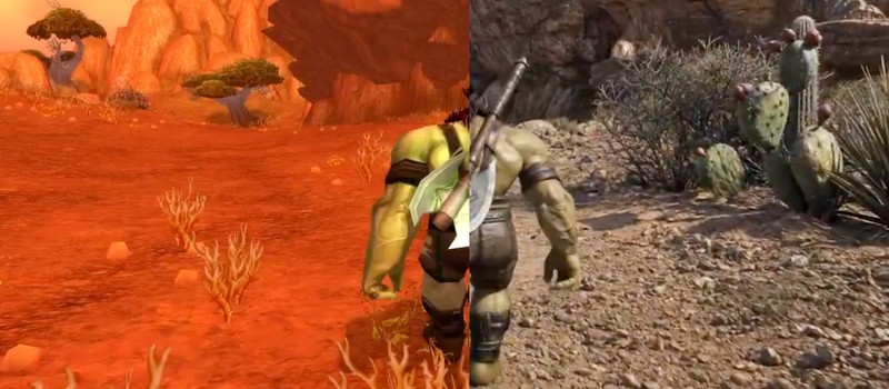 Игрок показал, как World of Warcraft могла бы выглядеть без мультяшной графики